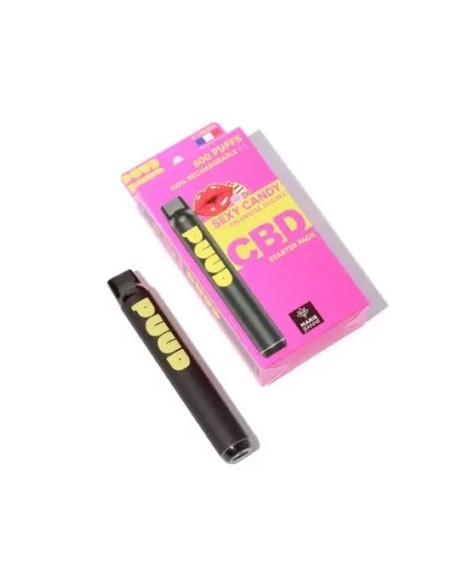 Puff au CBD - Starter Pack - Sexy Candy de la marque Puud