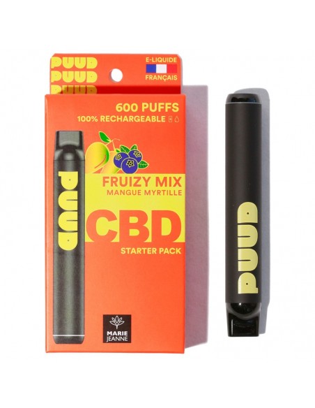 Puff au CBD - Starter Pack - Fruizy Mix de la marque Puud