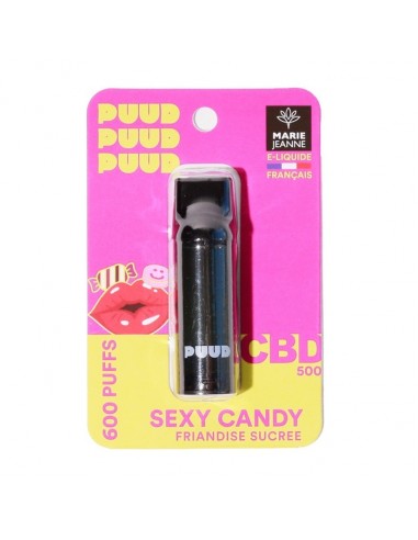 Cartouche au CBD Sexy Candy 2ml 5% de la marque Puud